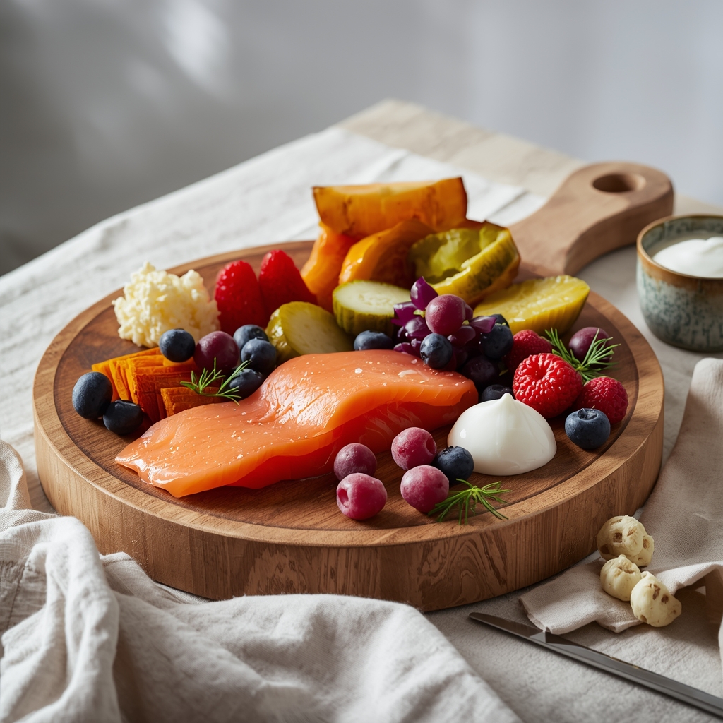 Person holding Alevatrix capsule bottle in a bright, modern environment